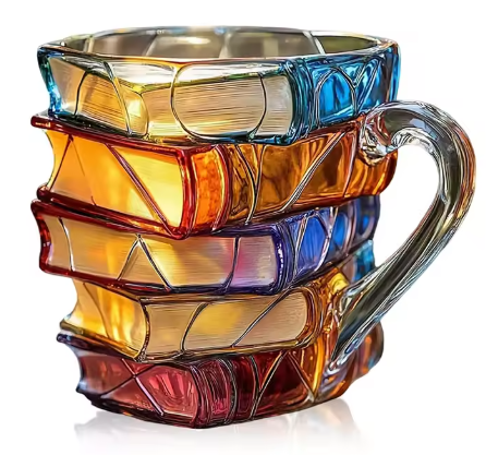 Layered Book Mug