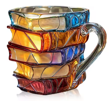 Layered Book Mug