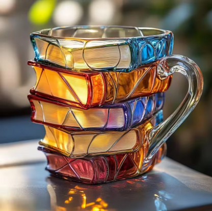 Layered Book Mug