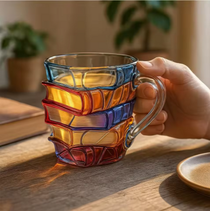 Layered Book Mug